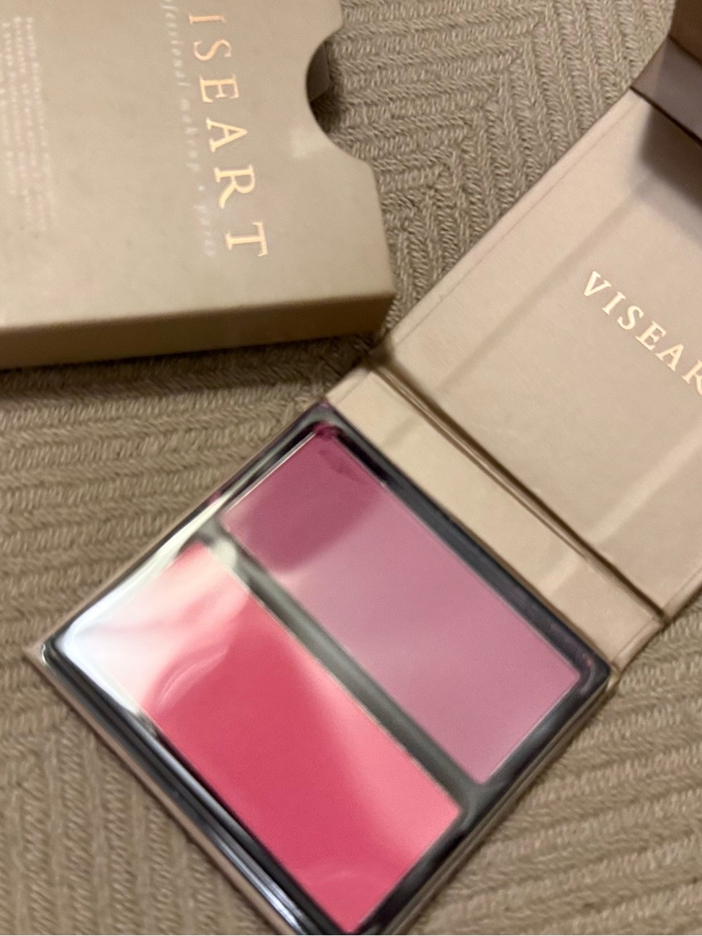 Viseart Blush Duo 2 - Nude Pink & Soft Peach